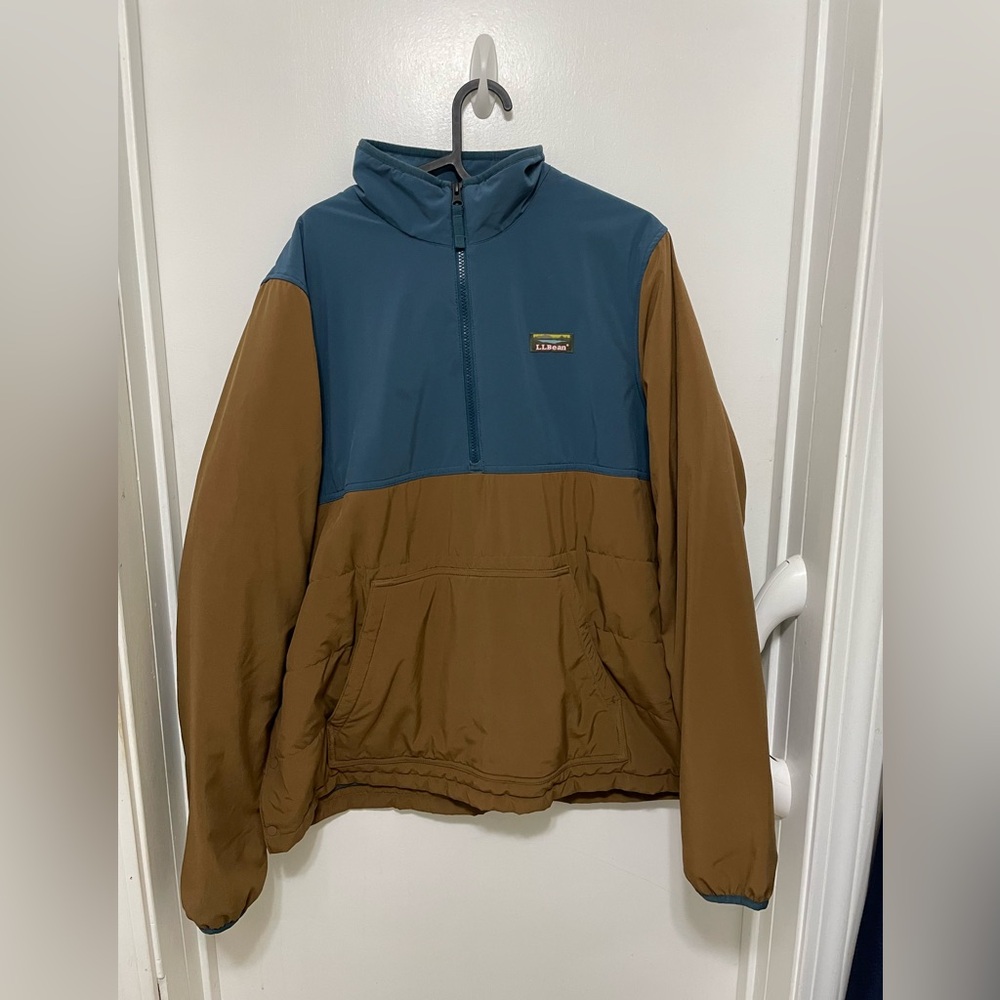 LL Bean Insulated 1/2 zip pullover Men’s Large